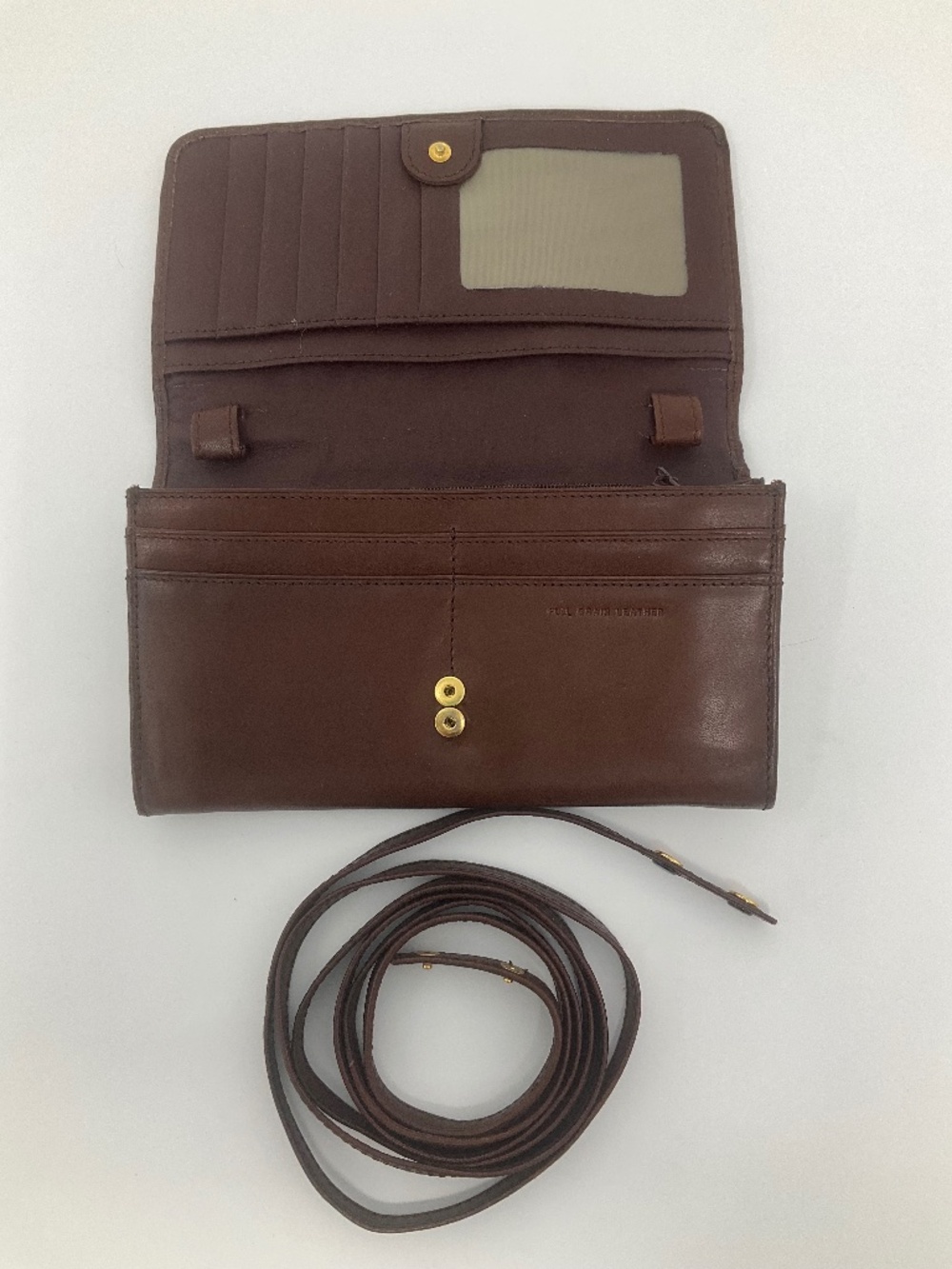 ^Vintage^ GH BASS & COMPANY Cross Body Organizer